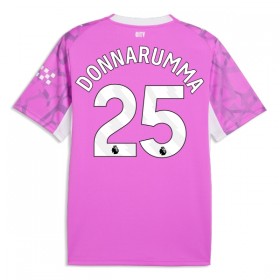 Jalkapallo Pelipaidat/Peliasut Manchester City Donnarumma 25 Maalivahti Vieraspelipaita 2026-27 Pinkki
