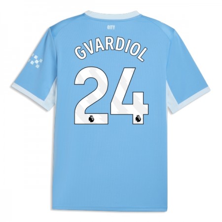Jalkapallo Pelipaidat/Peliasut Manchester City Gvardiol 24 Kotipelipaita 2026-27