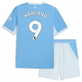 Jalkapallo Pelipaidat/Peliasut Manchester City Haaland 9 Lasten Kotipelipaita 2026-27