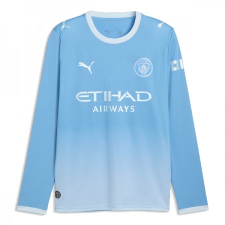 Jalkapallo Pelipaidat/Peliasut Manchester City Kotipelipaita 2026-27 Pitkähihainen