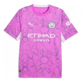 Jalkapallo Pelipaidat/Peliasut Manchester City Maalivahti Vieraspelipaita 2026-27 Pinkki