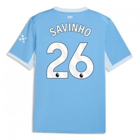 Jalkapallo Pelipaidat/Peliasut Manchester City Savinho 26 Kotipelipaita 2026-27