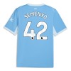 Jalkapallo Pelipaidat/Peliasut Manchester City Semenyo 42 Kotipelipaita 2026-27 Jalkapallo Pelipaidat/Peliasut Manchester City Semenyo 42 Kotipelipaita 2026-27
