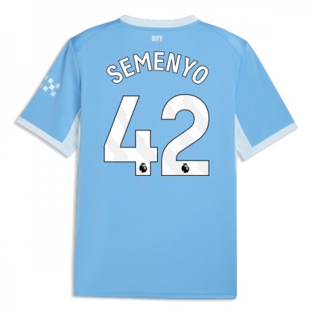 Jalkapallo Pelipaidat/Peliasut Manchester City Semenyo 42 Kotipelipaita 2026-27 Jalkapallo Pelipaidat/Peliasut Manchester City Semenyo 42 Kotipelipaita 2026-27