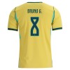 Jalkapallo Pelipaidat/Peliasut Brasilia Bruno Guimaraes 8 Kotipelipaita Mm-Kisat 2026