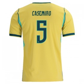 Jalkapallo Pelipaidat/Peliasut Brasilia Casemiro 5 Kotipelipaita Mm-Kisat 2026