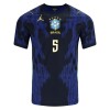 Jalkapallo Pelipaidat/Peliasut Brasilia Casemiro 5 Vieraspelipaita Mm-Kisat 2026
