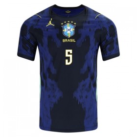 Jalkapallo Pelipaidat/Peliasut Brasilia Casemiro 5 Vieraspelipaita Mm-Kisat 2026