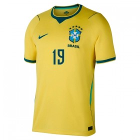 Jalkapallo Pelipaidat/Peliasut Brasilia Endrick 19 Kotipelipaita Mm-Kisat 2026