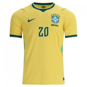 Jalkapallo Pelipaidat/Peliasut Brasilia Estevao 20 Kotipelipaita Mm-Kisat 2026