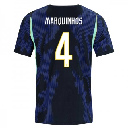 Jalkapallo Pelipaidat/Peliasut Brasilia Marquinhos 4 Vieraspelipaita Mm-Kisat 2026
