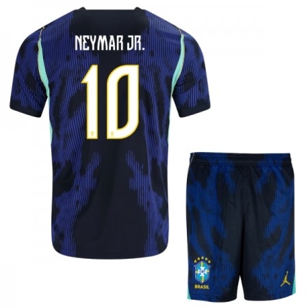 Jalkapallo Pelipaidat/Peliasut Brasilia Neymar JR 10 Lasten Vieraspelipaita Mm-Kisat 2026 Jalkapallo Pelipaidat/Peliasut Brasilia Neymar JR 10 Lasten Vieraspelipaita Mm-Kisat 2026