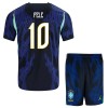 Jalkapallo Pelipaidat/Peliasut Brasilia Pele 10 Lasten Vieraspelipaita Mm-Kisat 2026