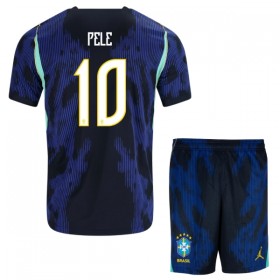 Jalkapallo Pelipaidat/Peliasut Brasilia Pele 10 Lasten Vieraspelipaita Mm-Kisat 2026
