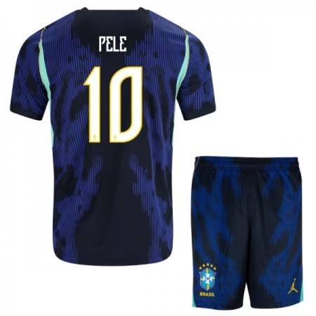 Jalkapallo Pelipaidat/Peliasut Brasilia Pele 10 Lasten Vieraspelipaita Mm-Kisat 2026