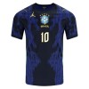 Jalkapallo Pelipaidat/Peliasut Brasilia Ronaldinho 10 Lasten Vieraspelipaita Mm-Kisat 2026