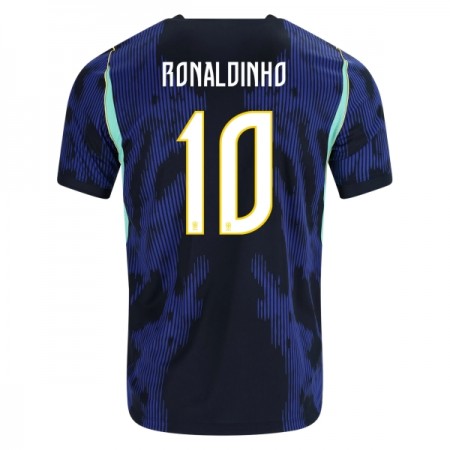 Jalkapallo Pelipaidat/Peliasut Brasilia Ronaldinho 10 Vieraspelipaita Mm-Kisat 2026