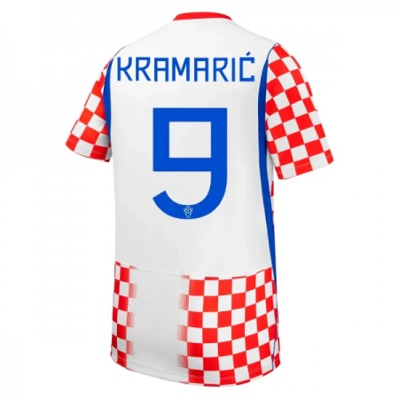 Jalkapallo Pelipaidat/Peliasut Kroatia Kramaric 9 Kotipelipaita Mm-Kisat 2026 Jalkapallo Pelipaidat/Peliasut Kroatia Kramaric 9 Kotipelipaita Mm-Kisat 2026