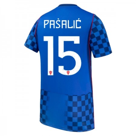 Jalkapallo Pelipaidat/Peliasut Kroatia Pasalic 15 Vieraspelipaita Mm-Kisat 2026 Jalkapallo Pelipaidat/Peliasut Kroatia Pasalic 15 Vieraspelipaita Mm-Kisat 2026