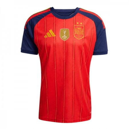 Jalkapallo Pelipaidat/Peliasut Espanja 2 Stars Kotipelipaita Mm-Kisat 2026 Jalkapallo Pelipaidat/Peliasut Espanja 2 Stars Kotipelipaita Mm-Kisat 2026
