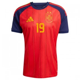 Jalkapallo Pelipaidat/Peliasut Espanja 2 Stars Lamine Yamal 19 Kotipelipaita Mm-Kisat 2026