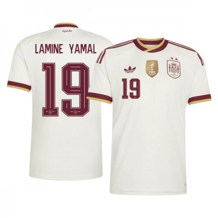 Jalkapallo Pelipaidat/Peliasut Espanja 2 Stars Lamine Yamal 19 Vieraspelipaita Mm-Kisat 2026 Jalkapallo Pelipaidat/Peliasut Espanja 2 Stars Lamine Yamal 19 Vieraspelipaita Mm-Kisat 2026