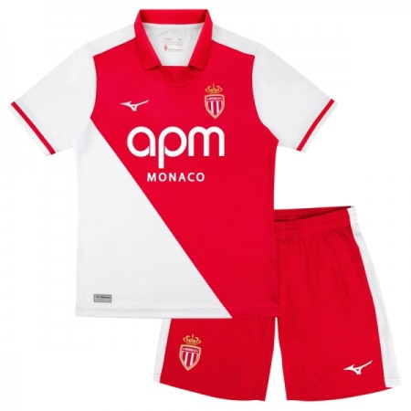 Jalkapallo Pelipaidat/Peliasut AS Monaco Lasten Kotipelipaita 2026-27