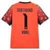 Jalkapallo Pelipaidat/Peliasut Borussia Dortmund Kobel 1 Maalivahti Kotipelipaita 2026-27 Oranssi