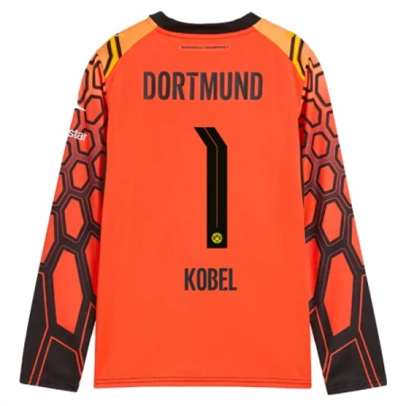 Jalkapallo Pelipaidat/Peliasut Borussia Dortmund Kobel 1 Maalivahti Kotipelipaita 2026-27 Oranssi Pitkähihainen
