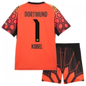 Jalkapallo Pelipaidat/Peliasut Borussia Dortmund Kobel 1 Maalivahti Lasten Kotipelipaita 2026-27 Oranssi