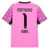 Jalkapallo Pelipaidat/Peliasut Borussia Dortmund Kobel 1 Maalivahti Vieraspelipaita 2026-27 Pinkki Jalkapallo Pelipaidat/Peliasut Borussia Dortmund Kobel 1 Maalivahti Vieraspelipaita 2026-27 Pinkki