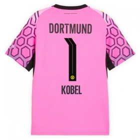 Jalkapallo Pelipaidat/Peliasut Borussia Dortmund Kobel 1 Maalivahti Vieraspelipaita 2026-27 Pinkki
