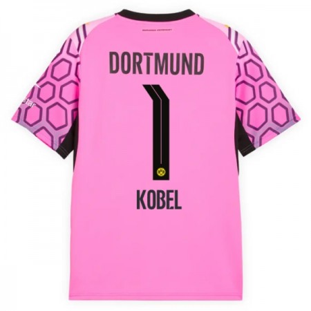 Jalkapallo Pelipaidat/Peliasut Borussia Dortmund Kobel 1 Maalivahti Vieraspelipaita 2026-27 Pinkki Jalkapallo Pelipaidat/Peliasut Borussia Dortmund Kobel 1 Maalivahti Vieraspelipaita 2026-27 Pinkki