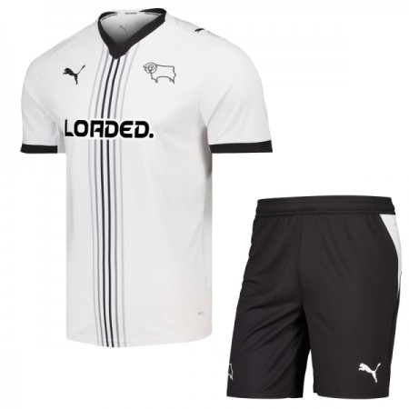 Jalkapallo Pelipaidat/Peliasut Derby County Lasten Kotipelipaita 2026-27 Jalkapallo Pelipaidat/Peliasut Derby County Lasten Kotipelipaita 2026-27