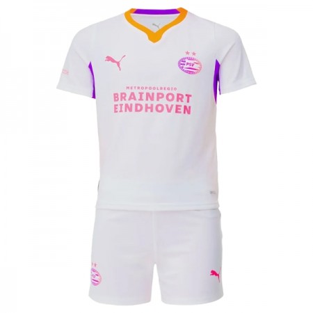 Jalkapallo Pelipaidat/Peliasut PSV Eindhoven Lasten Vieraspelipaita 2026-27