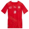 Jalkapallo Pelipaidat/Peliasut Sveitsi Granit Xhaka 10 Kotipelipaita Mm-Kisat 2026