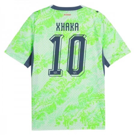 Jalkapallo Pelipaidat/Peliasut Sveitsi Granit Xhaka 10 Vieraspelipaita Mm-Kisat 2026 Jalkapallo Pelipaidat/Peliasut Sveitsi Granit Xhaka 10 Vieraspelipaita Mm-Kisat 2026