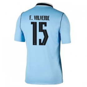 Jalkapallo Pelipaidat/Peliasut Uruguay Federico Valverde 15 Kotipelipaita Mm-Kisat 2026
