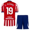 Jalkapallo Pelipaidat/Peliasut Atlético Madrid J. Alvarez 19 Lasten Kotipelipaita 2026-27