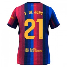 Jalkapallo Pelipaidat/Peliasut FC Barcelona Frenkie de Jong 21 Kotipelipaita 2026-27