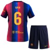 Jalkapallo Pelipaidat/Peliasut FC Barcelona Gavi 6 Lasten Kotipelipaita 2026-27