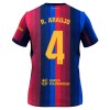 Jalkapallo Pelipaidat/Peliasut FC Barcelona R. Araujo 4 Lasten Kotipelipaita 2026-27
