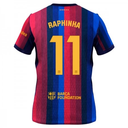 Jalkapallo Pelipaidat/Peliasut FC Barcelona Raphinha 11 Kotipelipaita 2026-27 Jalkapallo Pelipaidat/Peliasut FC Barcelona Raphinha 11 Kotipelipaita 2026-27