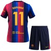 Jalkapallo Pelipaidat/Peliasut FC Barcelona Raphinha 11 Lasten Kotipelipaita 2026-27 Jalkapallo Pelipaidat/Peliasut FC Barcelona Raphinha 11 Lasten Kotipelipaita 2026-27