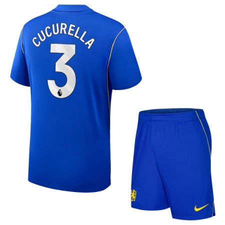 Jalkapallo Pelipaidat/Peliasut Chelsea Cucurella 3 Lasten Kotipelipaita 2026-27