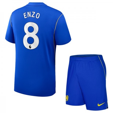 Jalkapallo Pelipaidat/Peliasut Chelsea Enzo 8 Lasten Kotipelipaita 2026-27