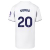 Jalkapallo Pelipaidat/Peliasut Tottenham Hotspur Kudus 20 Kotipelipaita 2026-27 Jalkapallo Pelipaidat/Peliasut Tottenham Hotspur Kudus 20 Kotipelipaita 2026-27