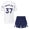 Jalkapallo Pelipaidat/Peliasut Tottenham Hotspur Van De Ven 37 Lasten Kotipelipaita 2026-27