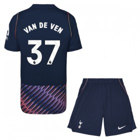 Jalkapallo Pelipaidat/Peliasut Tottenham Hotspur Van De Ven 37 Lasten Vieraspelipaita 2026-27