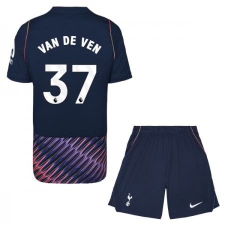 Jalkapallo Pelipaidat/Peliasut Tottenham Hotspur Van De Ven 37 Lasten Vieraspelipaita 2026-27 Jalkapallo Pelipaidat/Peliasut Tottenham Hotspur Van De Ven 37 Lasten Vieraspelipaita 2026-27